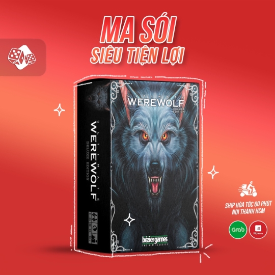 Bài MA SÓI việt hóa 70 lá CHẤT GIẤY DÀY - siêu tiện lợi