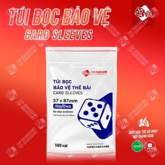 Túi bọc sleeve bảo vệ cho thẻ bài card( 5.7 x 8.7cm)